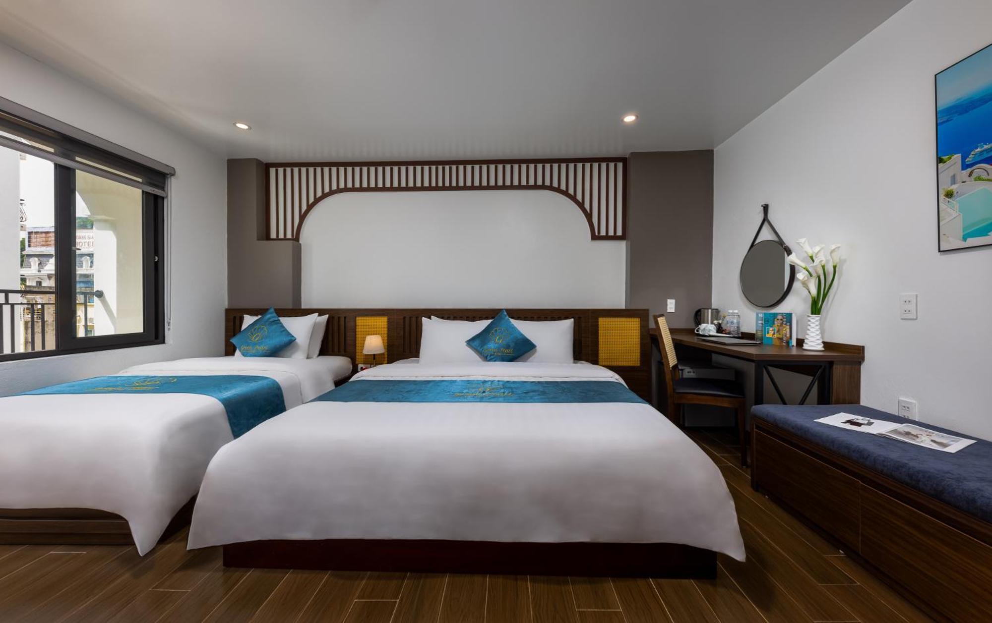 Cat Ba Green Pearl Hotel Dong Khe Sau Exterior foto