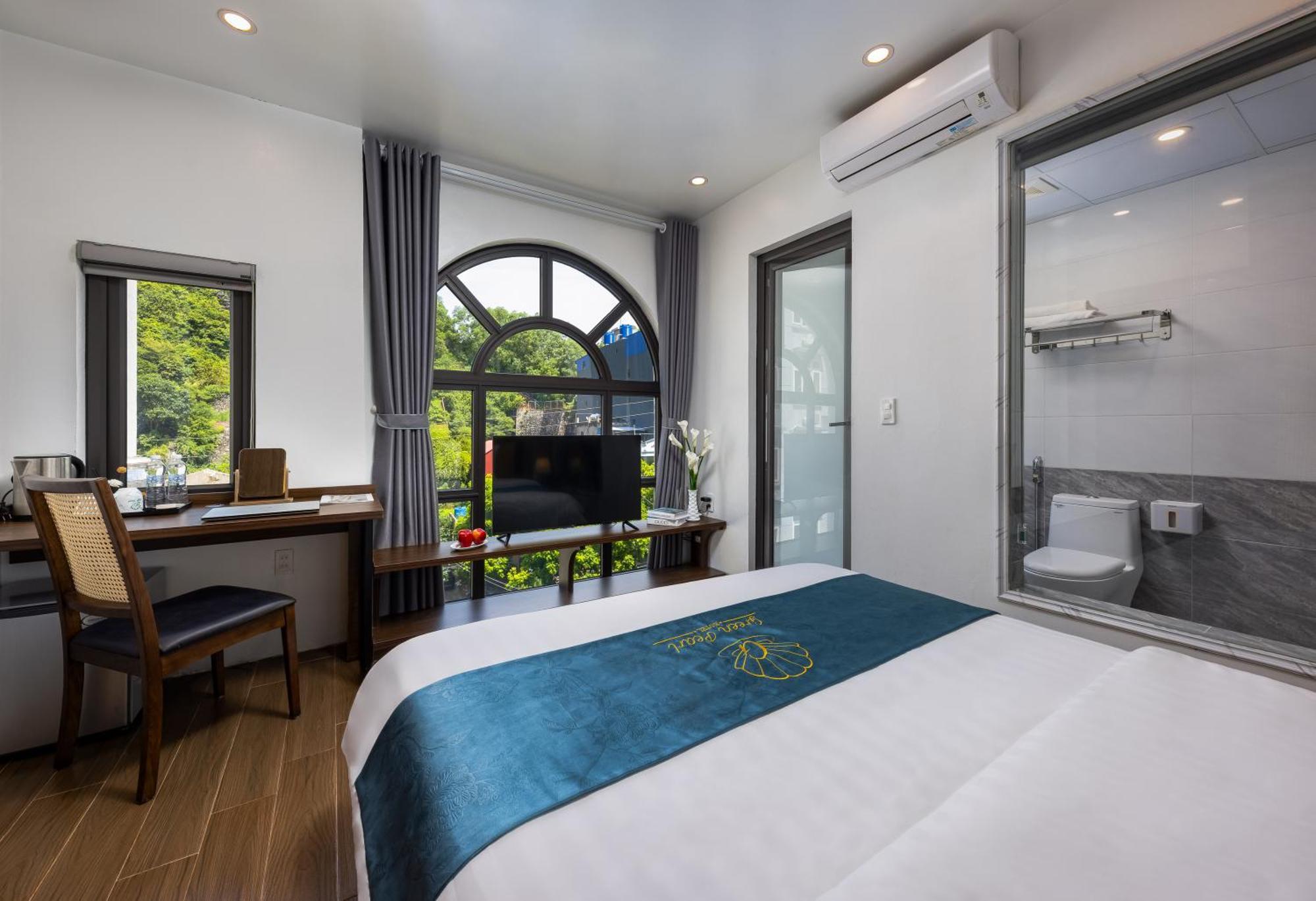 Cat Ba Green Pearl Hotel Dong Khe Sau Exterior foto