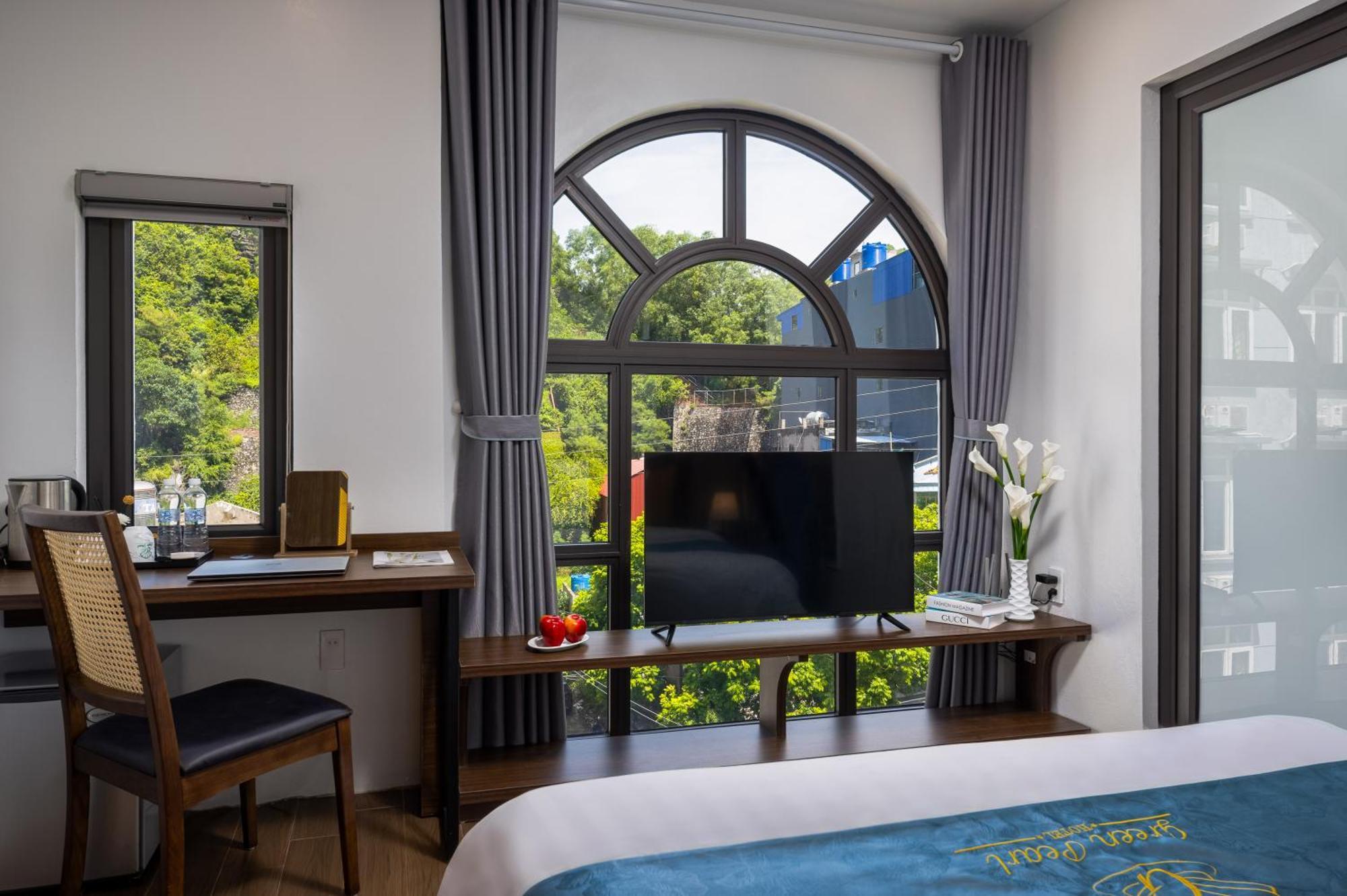 Cat Ba Green Pearl Hotel Dong Khe Sau Exterior foto